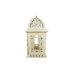 WHITE MOROCCAN LANTERN