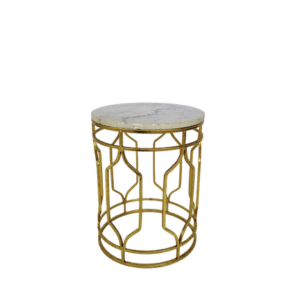 MESA DOURADO E MÁRMORE