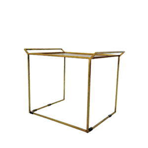 MESA DE CENTRO LATÃO - MESA L