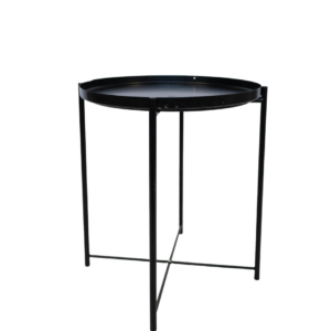 MESA DE APOIO FERRO PRETO