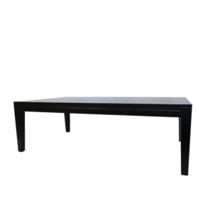MESA RECTANGULAR DE CENTRO MADEIRA PRETA