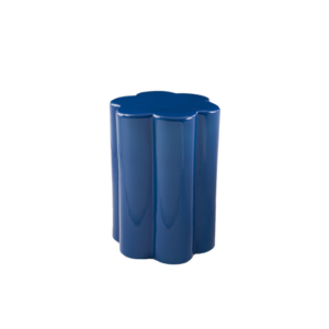 MESA CERÂMICA FLOR AZUL