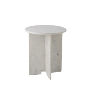 MESA DE CENTRO MÁRMORE BRANCA
