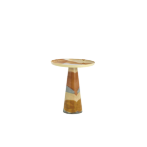 MESA DE CENTRO METAL AMARELA