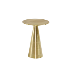 MESA DE CENTRO METAL DOURADA