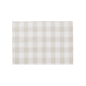 MARCADOR RECTANGULAR VICHY BEGE