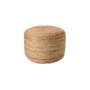 JUTE CYLINDER POUF