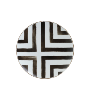 MARCADOR ELEGANTE PRETO E BRANCO