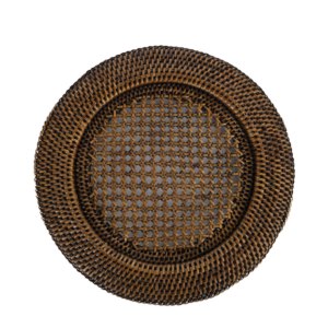 RATTAN CHARGER PLATE
