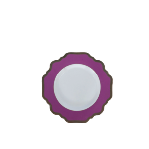 PINK ROMANTIC BREAD PLATE