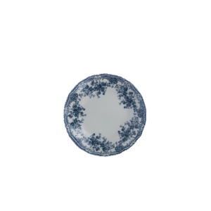 BLUE FLORAL BREAD PLATE