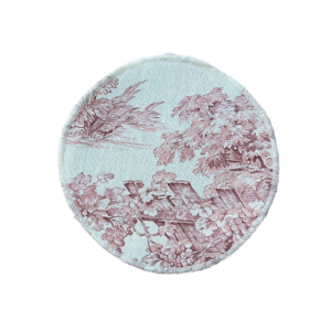 PINK TOILE DE JOUY CLOTH