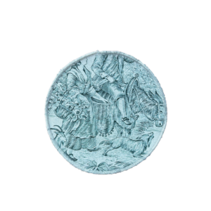 GREEN TOILE DE JOUY CLOTH