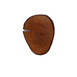 NATURAL WOODEN BREAD PLATE