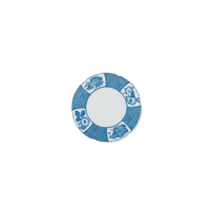 BLUE CORALINA BREAD PLATE BY VISTA ALEGRE