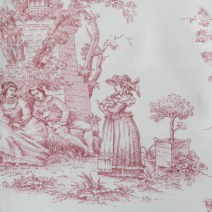 CAMINHO DE MESA TOILE JOUY ROSA