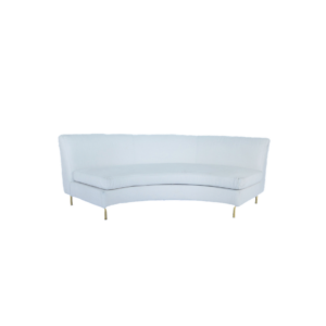 SOFÁ OFF WHITE MEIA LUA