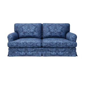SOFÁ VINTAGE PADRÃO AZUL
