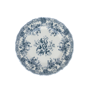 BLUE FLORAL DINNER PLATE V2
