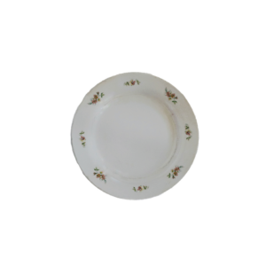 VINTAGE FLORAL DESSERT PLATE