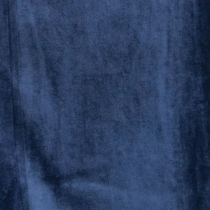 TOALHA QUADRADA VELUDO AZUL