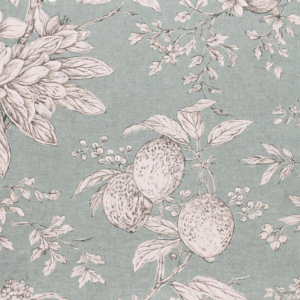 TOALHA QUADRADA PADRÃO PAVÃO BEGE FUNDO VERDE