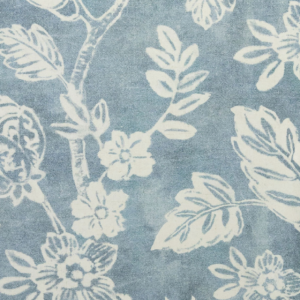 WHITE ARTICHOKES WITH BLUE BACKGROUND RECTANGULAR TABLECLOTH