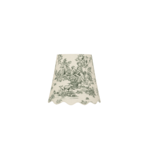 ABAT JOUR TOILE JOUY VERDE