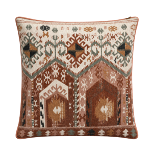 ALMOFADA QUADRADA COM PADRÃO TRIBAL