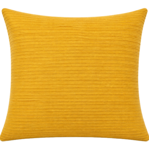 BURNT YELLOW SQUARE CUSHION