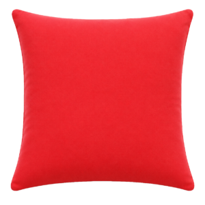 RED SQUARE CUSHION