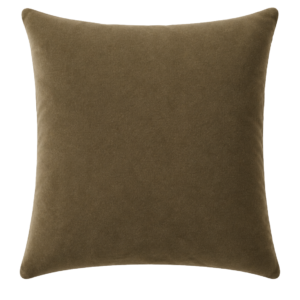 DARK DRY GREEN SQUARE CUSHION