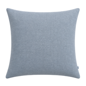 LIGHT BLUE LINEN SQUARE CUSHION