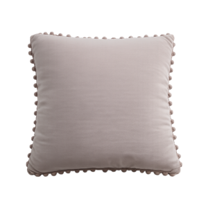 PASTEL SQUARE CUSHION WITH TASSELS