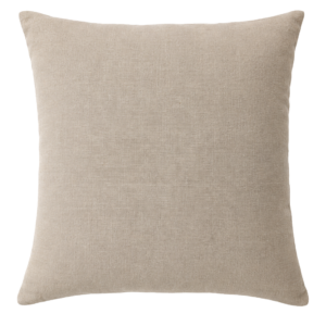 DARK BEIGE LINEN SQUARE CUSHION