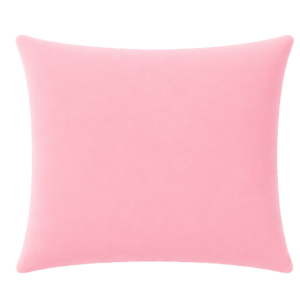 ALMOFADA QUADRADA ROSA PÁLIDO