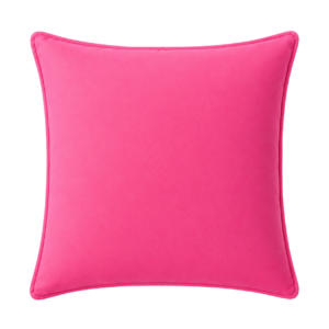 BRIGHT PINK SQUARE CUSHION 2