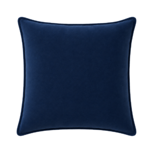 NAVY BLUE VELVET RECTANGULAR CUSHION