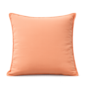 DUSTY ORANGE SQUARE CUSHION