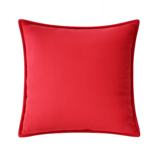 DARK RED SQUARE CUSHION