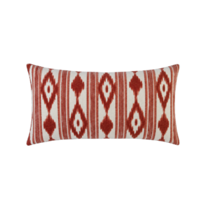 ALMOFADA RETANGULAR IKAT ENCARNADO