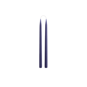 VELA CERA AZUL ANTIGO - 35 CM