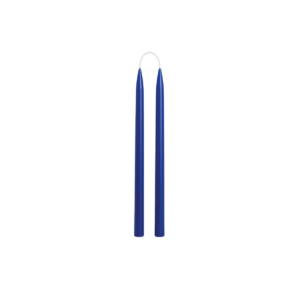 VELA CERA AZUL COBALTO - 35 CM