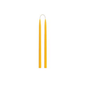 VELA CERA AMARELO - 35 CM