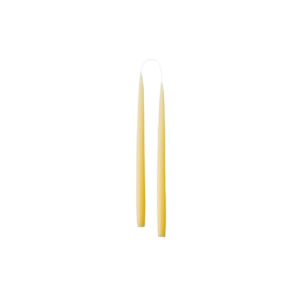 VELA CERA AMARELO LIMÃO - 35 CM