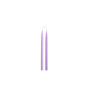 VELA CERA ROXO PASTEL - 35 CM