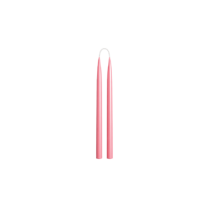 VELA CERA ROSA PASTEL - 35 CM
