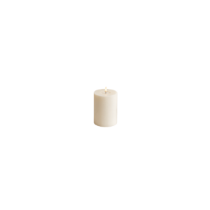 VELA LED BRANCA - 20CM