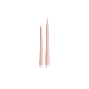 VELA LED ROSA CLARO - 38CM