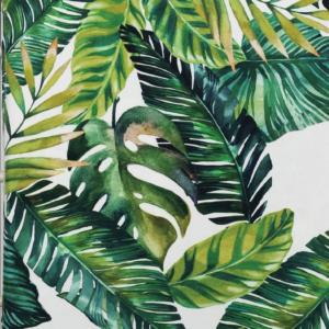 TROPICAL LINEN ROUND TABLECLOTH